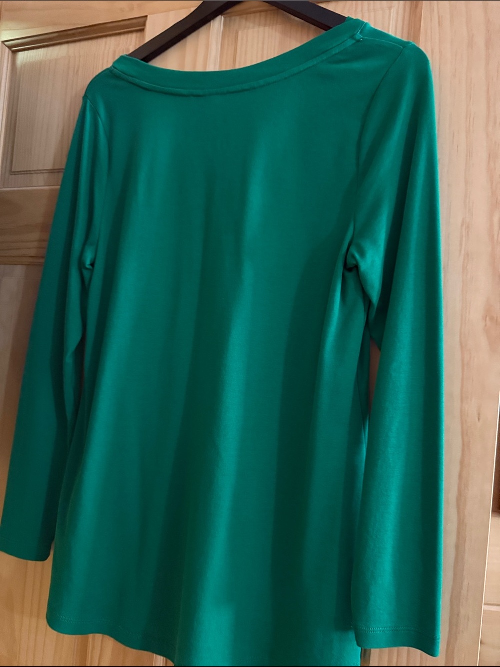 Emerald Green Long Sleeve Tunic Top